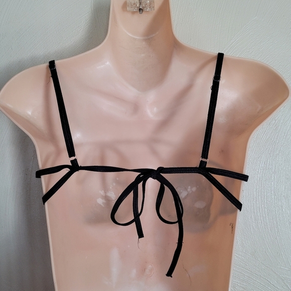 Fantasy Lingerie Black Lace Sexy One Size Fits Most Bra NEW with Tag - Picture 4 of 6